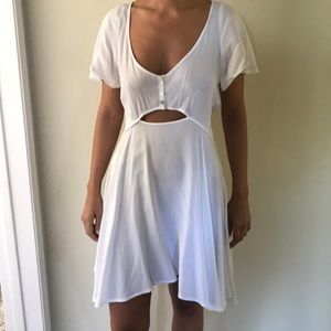 White summer dress